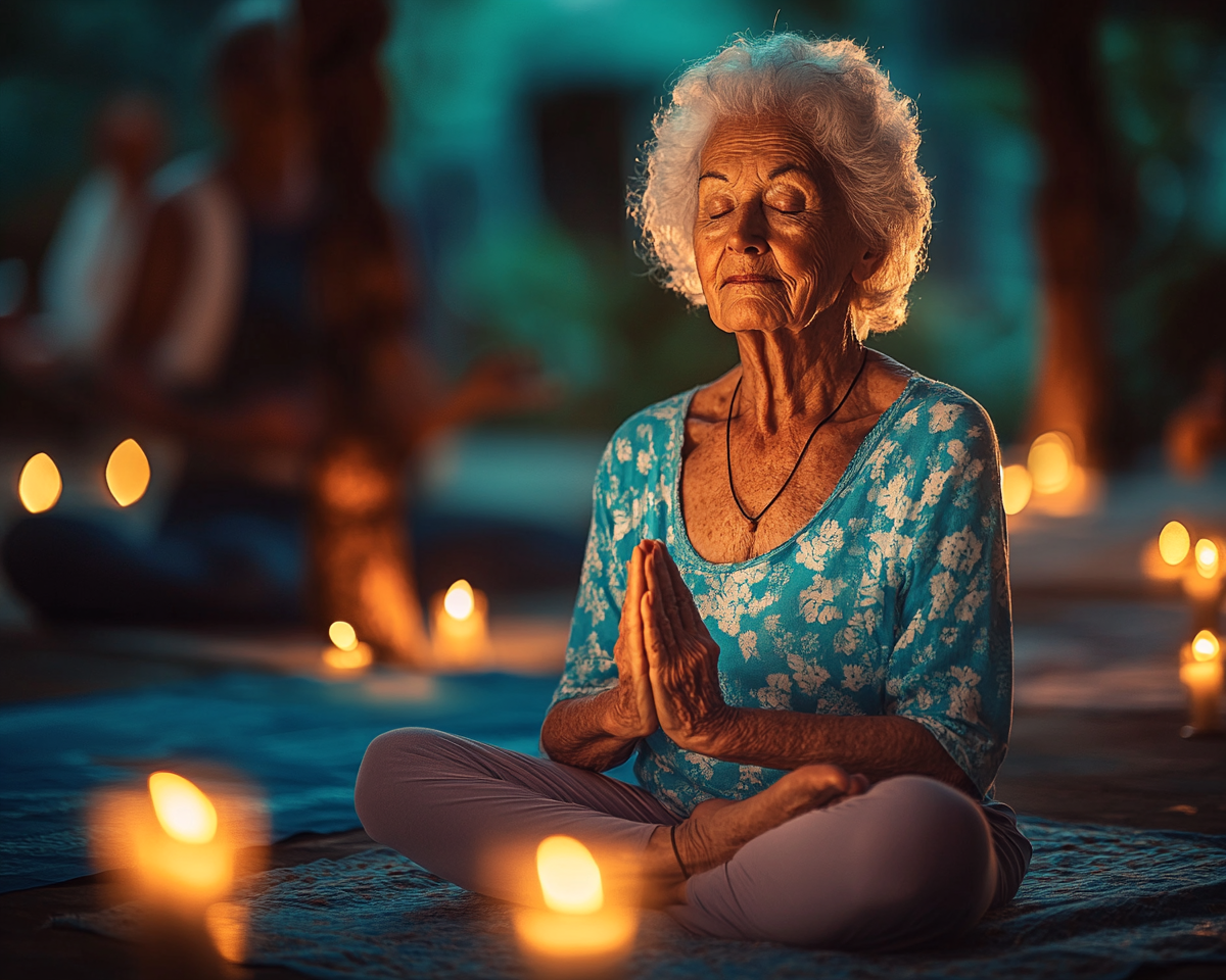 Йога для старших людей - м'які асани