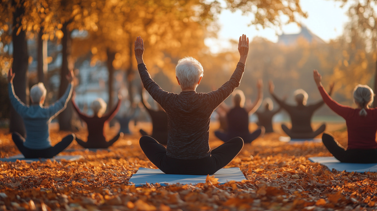 Йога для старших людей - дихальні практики